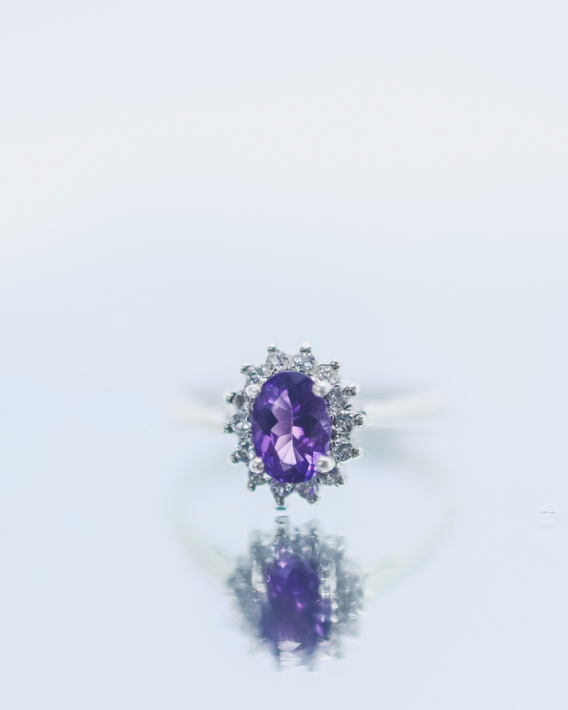Amethyst Diana 925 Silver Ring