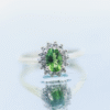 Peridot Diana 925 Silver Ring (LS-S-PD-LR-007)
